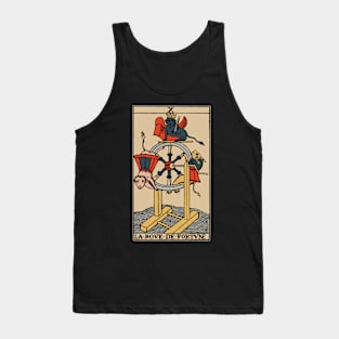 Vintage Tarot Card Fortune Tank Top